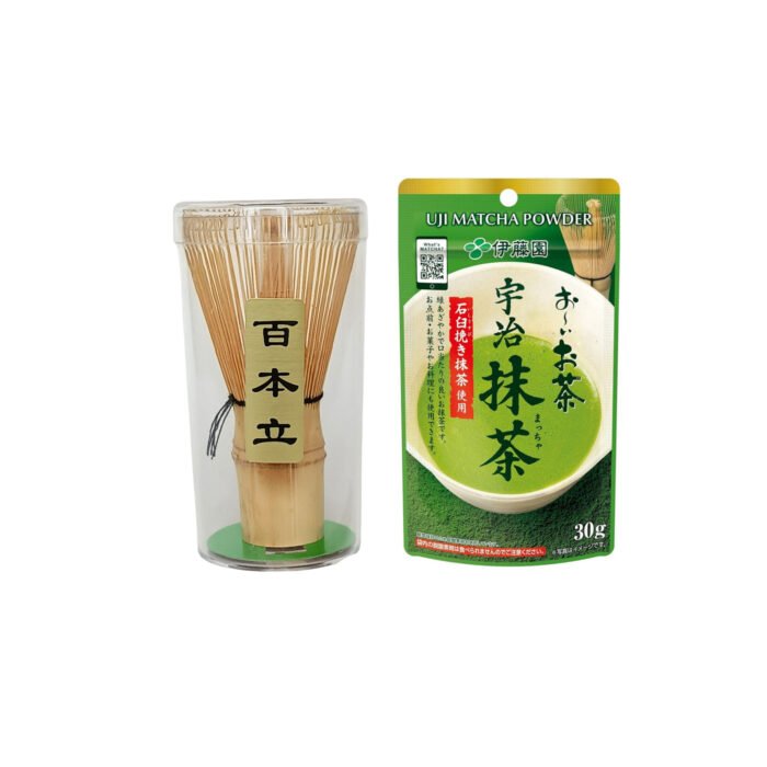 Matcha Premium ITO EN + Chasen de Bambú