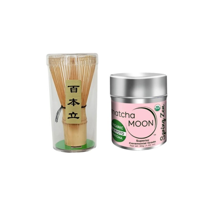Matcha Moon Ceremonial Orgánico + Chasen de Bambú
