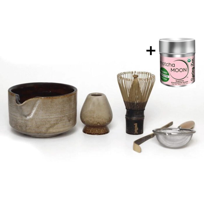 Set de Matcha Premium Nature By Yatta! + Matcha Ceremonial Orgánico Lata