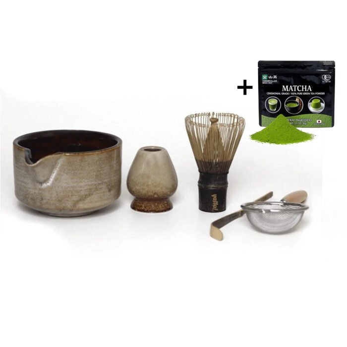 Set de Matcha Premium Nature By Yatta! + Matcha Ceremonial Orgánico Ziploc
