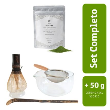 Set de matcha con bowl de vidrio - 5 utensilios Yatta!